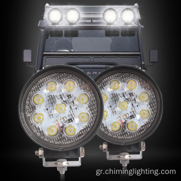 9W 4.5Inch LED Εργασία Εργασία στρογγυλό Offroad LED Headlamp Mini Outdoor SUV LED Εργασία Ομιλητήρας